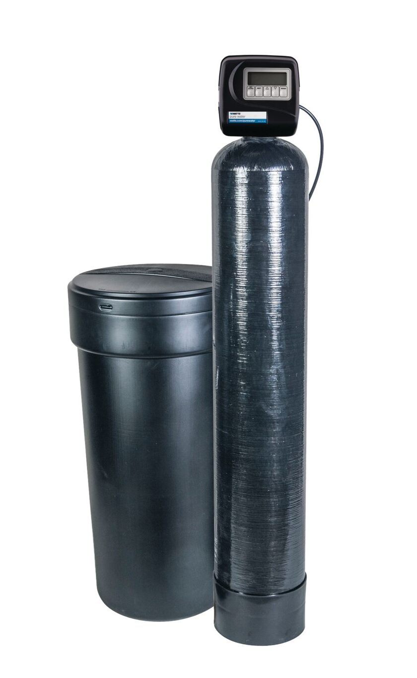 PWSR high-efficiency whole-home water softener system with mineral tank and brine tank for treating hard water PWSR high-efficiency whole-home water softener system with mineral tank and brine tank for treating hard water